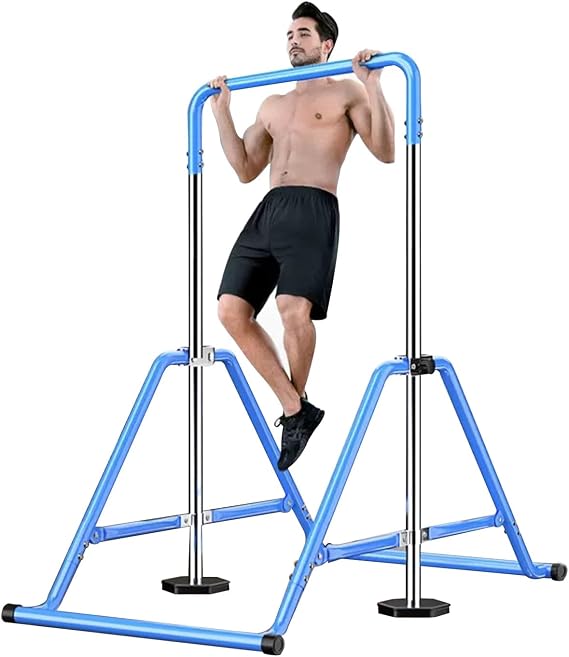 HAWEWE Gymnastics Bar Folding Gymnastic Kip Training Bar With Height Adjustable Horizontal Bar Practice Bar Junior Training Bar For Home Gym 660Lbs