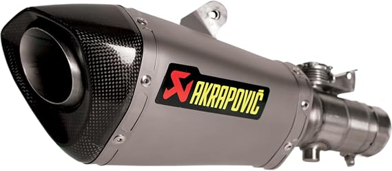 Akrapovic Slip-On - Hexagonal Titanium Muffler , Material: Titanium S-Y6SO9-ASZ