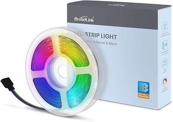 Broadlink TV LED Backlights, 9.8ft LED Strip Lights for 32-60'' TV