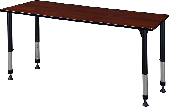 Regency Kee 66 x 30 in. Height Adjustable Classroom Activity Table- Cherry