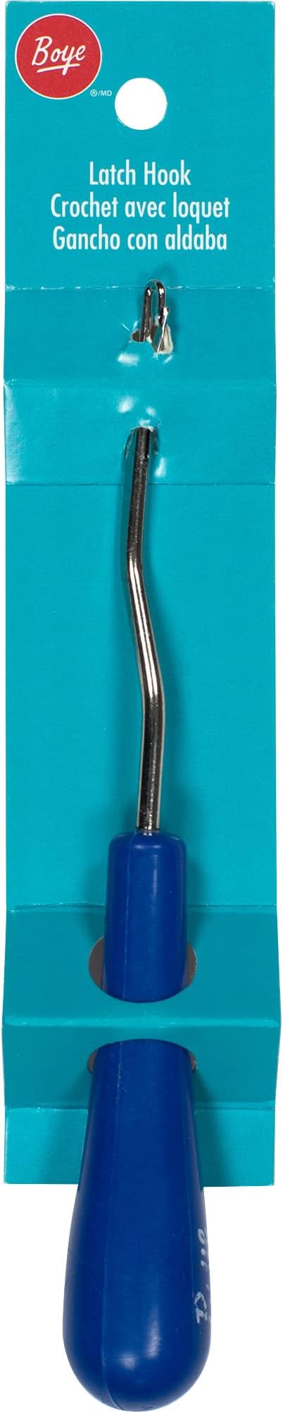 Boye 3714743700M Offset Ergonomic Latch Hook Tool, 6.5"