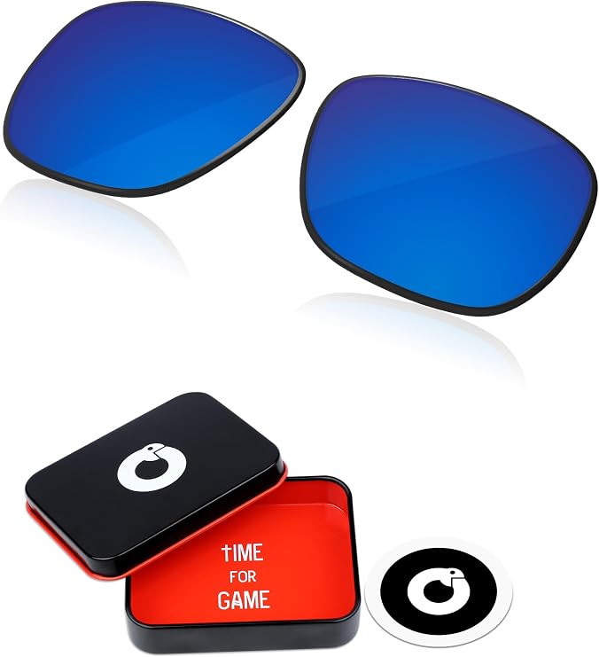1.8MM Polycarbonate Replacement Lenses for Oakley Leffingwell OO9100 57mm Sunglasses