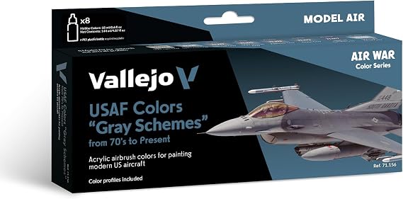 Vallejo USAF Colors 70S to Now Model, 17ml