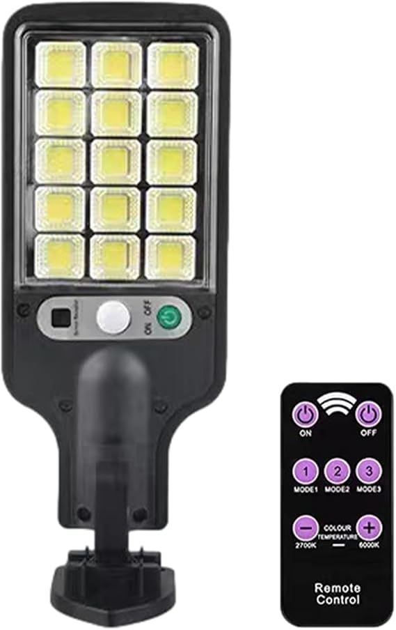 Outdoor Motion Light, Motion Sensor Outdoor Light - Hardwired Wall Light | Remote Wide Angle Flood Wall Light with 3 Modes, Solar Outdoor Light for Garage Patio Balcony Entrance