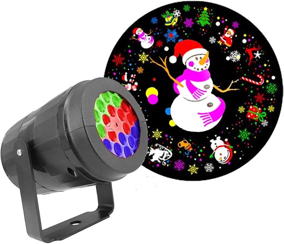 Christmas Projector Lights Outdoor LED Light Projector Show Waterproof Indoor Holiday Decoration GiftsHome Decor Party Garden