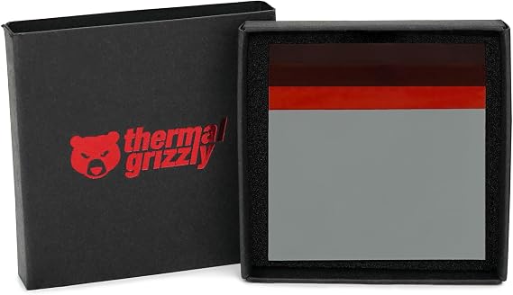 Thermal Grizzly PhaseSheet PTM (50x40mm) High Performance Thermal Pad | Phase Change Material - Durable, Not Electrically Conductive for CPU, GPU & Electronics Cooling