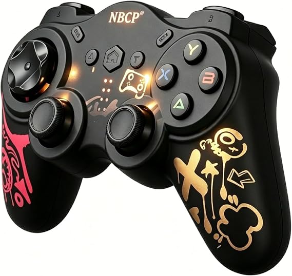 NBCP Wireless Pro Controller for Switch/Switch 2/PC, Hall Effect Joysticks