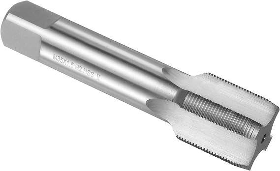 sourcing map Hand Plug Tap M35x1.5 H2 Metric Thread Plug Style Tap HSS6542