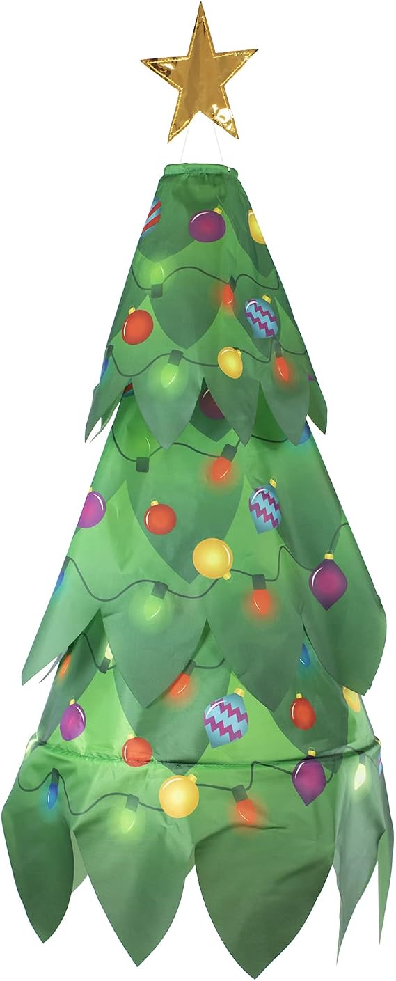 In the Breeze 5182 Christmas Tree 3D Windsock