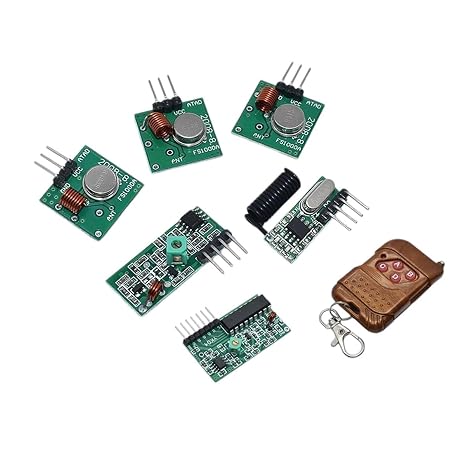 315Mhz / 433Mhz Rf Wirelets Transmitter Module and Receiver Kit 5V Dc for Arduieno Rastpberpy Pi/arm/mcu Wl DIY New 2025 Arrival High for Reliable Electronic Component, Precision, Stable Performance