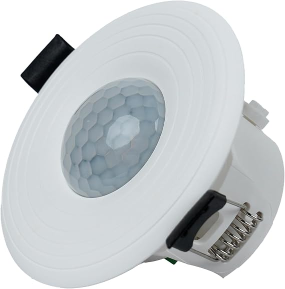 Xenon Smart PIR Hareket Sensörü 220 V AC 2.8 M Yükseklik 9 M Çap Toplam 63 m2 Algılama Kapasitesi X1041