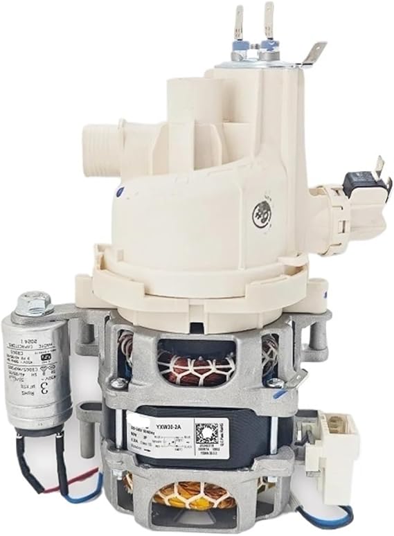 YXW30-2A Copper Coil 220-240V 50/60Hz 60w 0.25A Dishwasher Circulating Pump, Compatible For Midea, Compatible For Hansa, Compatible For Kaiser