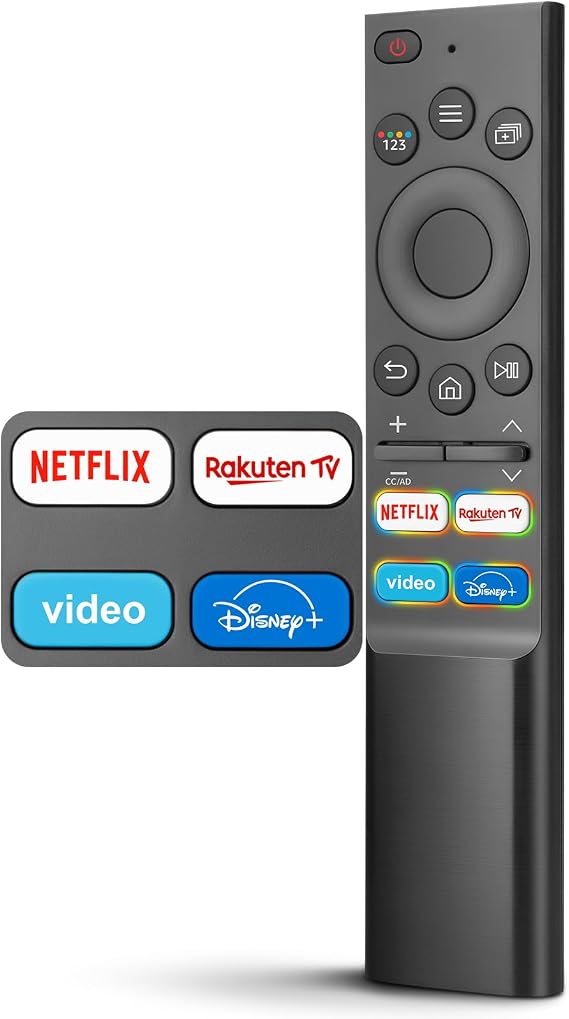 Universal für Samsung-Smart-TV-Fernbedienung Neueste aktualisierte Infrarot-Samsung-Fernbedienung mit Schnelltasten