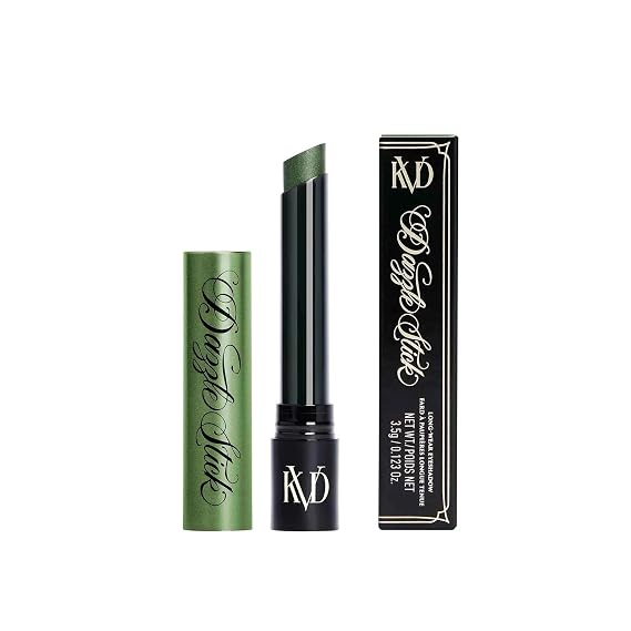 KVD Beauty Dazzle Vegan Long-Wear Eyeshadow Stick Green Flash - intense jade