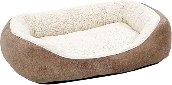 MidWest Homes for Pets Cuddle Bed, Taupe, Small
