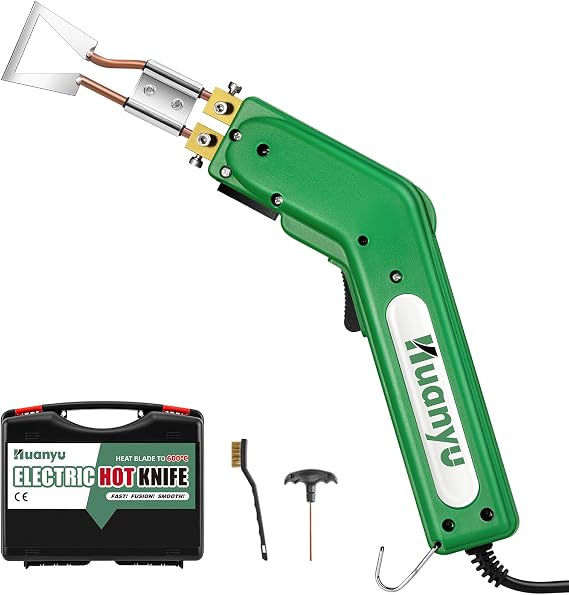Huanyu Hot Knife Fabric Cutter Shovel Knife 100W Max 1112F | Hot Cutter for PVC Rope Nylon Rope