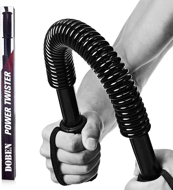 Doben Professional King Spring Bending Barbell for Strength Training Fitness Bending Barbell 20 kg 30 kg 40 kg 50 kg 60 kg Arm Trainer Device