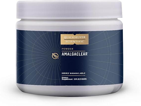 Quicksilver Scientific AmalgaClear, 20 Servings | Antioxidant Rich Vitamin C Supplement and Prebiotic Fiber for Gut Soothing, Digestive Support and Dental Support