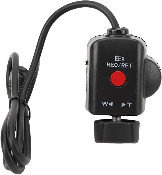 Camcorder Zoom Controller with 8 Pin Connector REC RET Start Stop Control Sensitive Zoom Knob Compact Design for PMW EX1 EX3 EX1R EX280 EX260 X280 EX330 F3 Ideal for Professional F