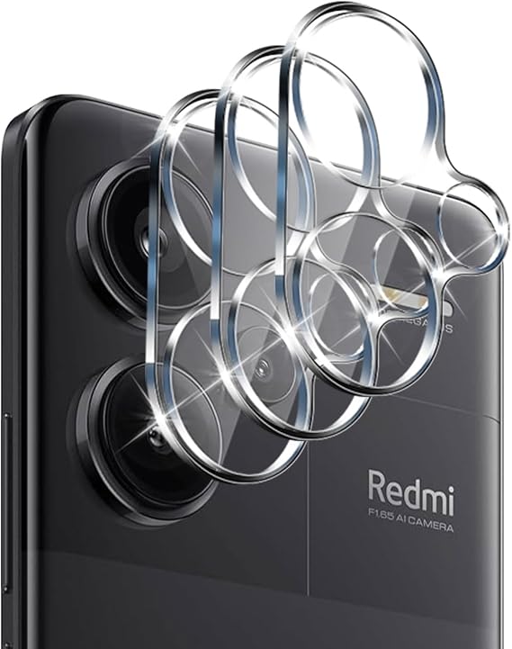 QULLOO Camera Lens Protector for Xiaomi Redmi Note 13 Pro Plus 5G