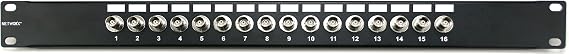 Networx Coaxial Patch Panels (16 Port, BNC)