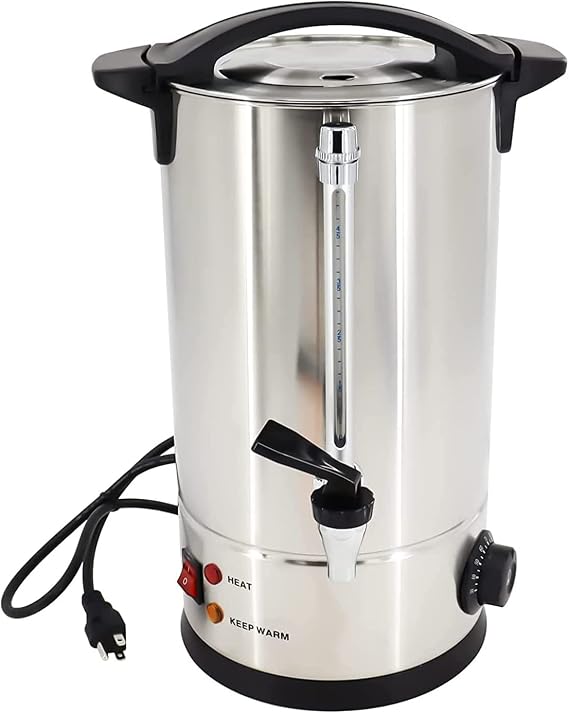 HAQQI Wax Melter for Candle Making Electric 6.5L Wax Melting Pot Machine Temperature with Quick Pour Spout for Candle