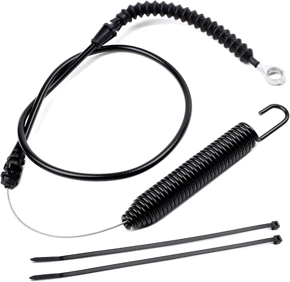 946-05124A Deck Engagement Cable for Craftsman,Cub Cadet, MTD, Huskee, Murray,Troy-Bilt Bolens,Yard Machines,Yard-Man Lawn Mowers Tractor Replaces 946-05124,746-05124A,746-05124