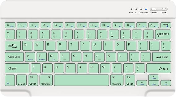 KARFUN Ultra Thin Wireless Keyboard for iPad & Tablet, iOS/Android/Windows