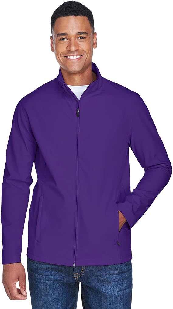 Team 365 Men's Leader Soft Shell Jacket L SPORT PURPLE