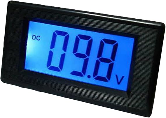 DC 0-199.9mV 200mV Blue LCD Digital Volt Panel Meter Voltmeter