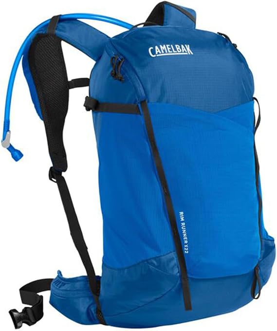 CamelBak Rim Runner X22 Hiking Hydration Backpack with 1.5L Crux Reservoir, Ventilated Support and Organized Storage for Day Hikes