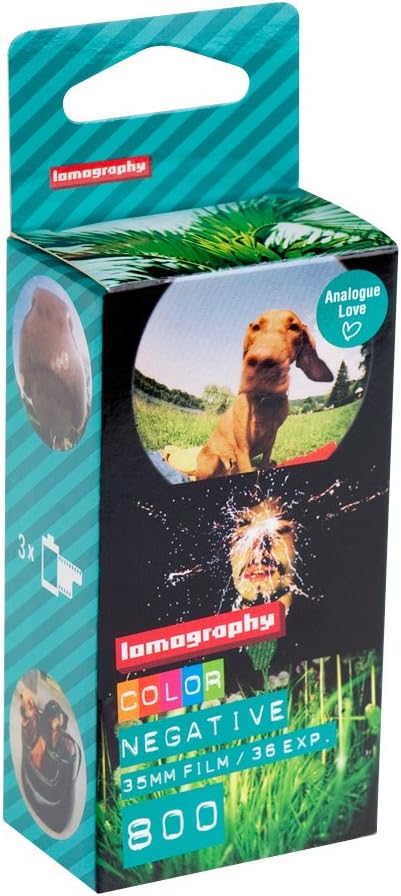 Lomography Color Negative 800 ISO 35mm 3 Pack
