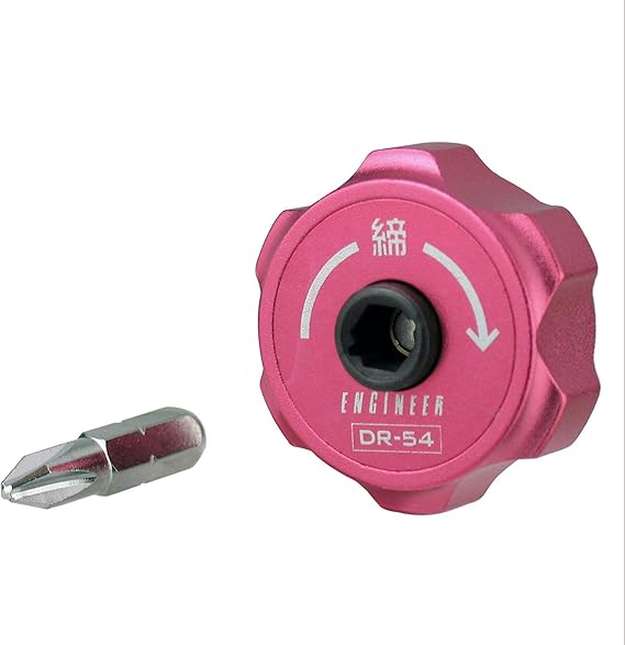 ENGINEER DR-54 Compact 38mm Stubby Ratchet Palm Driver, Made in Japan