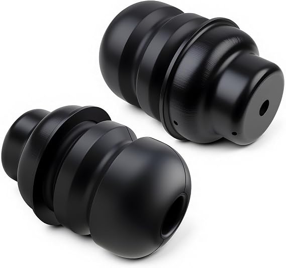 52722-S9V-A04 Rear Shock Bump Stop:Rear Suspension Shock Coil Spring Bumper Bump Stop Compatible with Honda Pilot 203-2008, Replaces 52722S9VA04 Left Right Driver Passenger Side 2 pcs