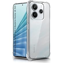 Ehr. Xiaomi Redmi Note 14 5G ile Uyumlu Darbe Önleyici Sararmaya Dayanıklı Airbag Korumalı Ultra Slim TPU Şeffaf Silikon Kılıf
