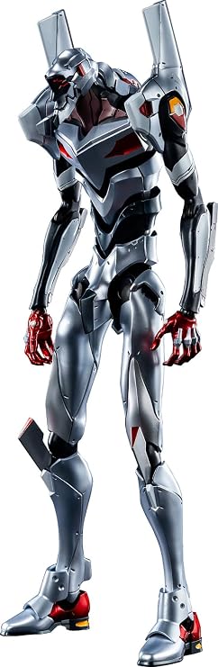 Threezero Robot Evangelion New Movie Version Evangelion No. 4, Non-scale, ABS & PVC & POM & Zinc Alloy, Pre-painted Action Figure