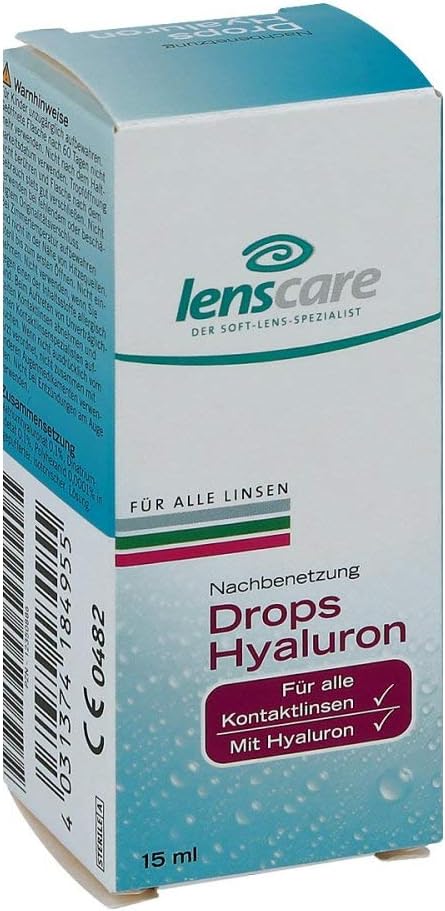 LENSCARE Drops Hyaluronic Solution 15 ml