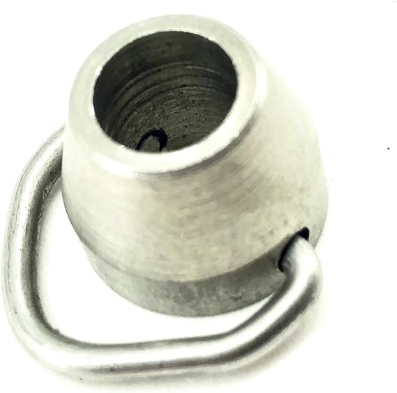 SPEARFISHING WORLD 7mm Galvanized Steel Slide Ring for Spearfishing Speargun Shafts/Spears