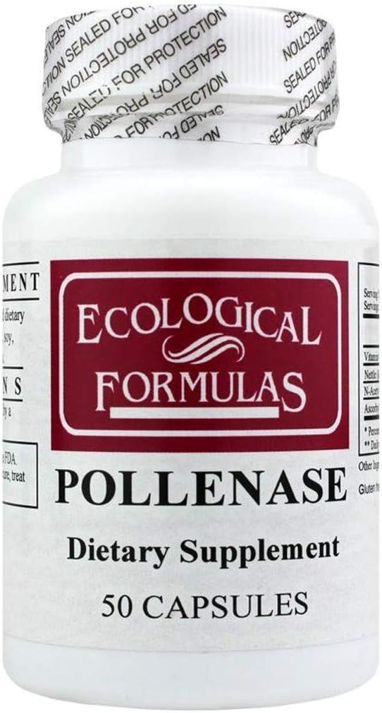 Ecological Formulas Pollenase, White, 50 Count