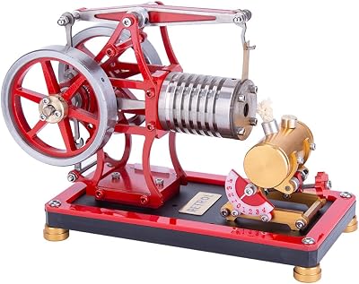 Retrol VE-01Metal Engine Model Kits That Works, Beam Vacuum Engine Model Flame Eater Engine, Educational Toys Gifts for Kids and Adults
