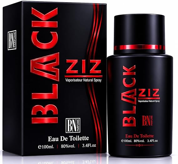 BN Perfume Z..IZ Black Perfume for Men 100ml | Aromatic Woody Fresh Scent with Spicy, Citrus, Lavender, Earthy & Green Mossy Notes | Long-Lasting Masculine EDT