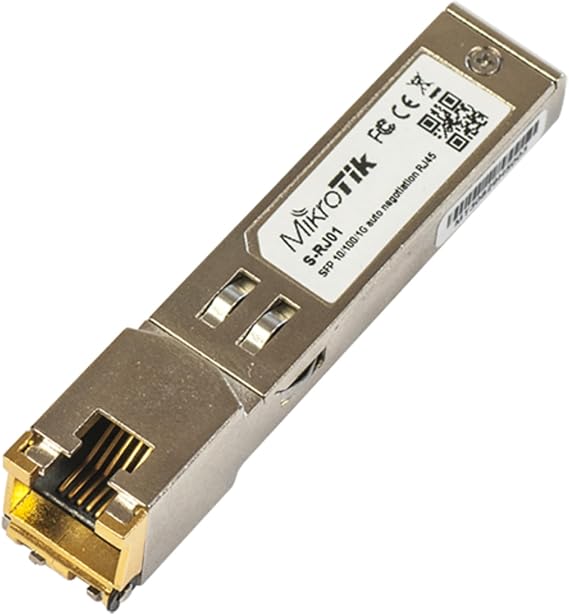 Mikrotik S-RJ01 network switch module - network switch modules (Gigabit, 0-85 °C, RoHS)
