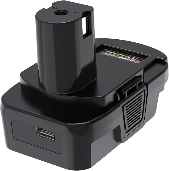 Kzreect Battery Adapter with USB Port