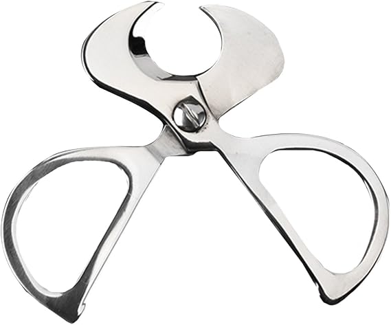 Adela Stainless Steel Cigar Scissors Cutter Super Sharp Cutters Cigar Accessories