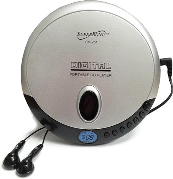 Supersonic SC251 Personal CD Player