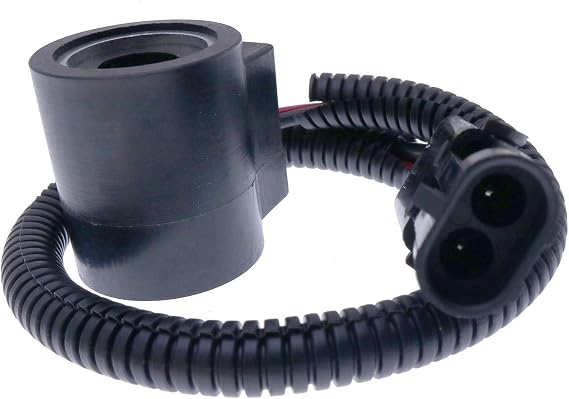 Solarhome 12V 6309412 Solenoid Valve Coil With Weather Pack Connector Compatible with HydraForce Valve Stem Series 08 80 88 98(1/2 Hole)