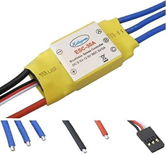 30A Brushless Speed Controller ESC for RC Helicopter Airplane Multirotor