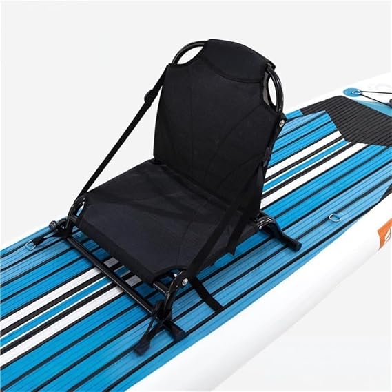 Kayak Seat with Adjustable Back Support, Aluminum Paddleboard Seat