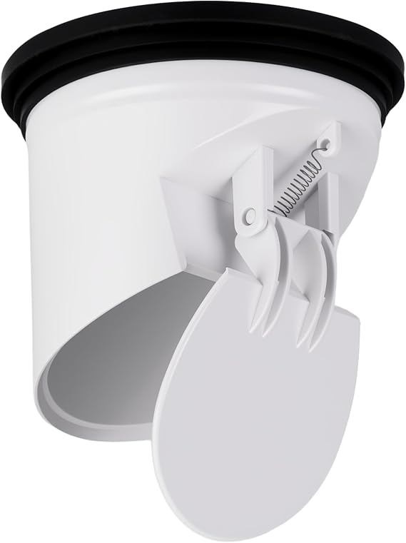 Drain Seal for 3-Inch Floor Drains, Sewer Odor and Backflow Blocker