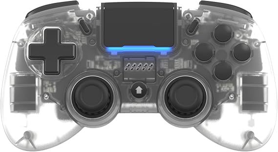 Retro Fighters Mantis Mini ワイヤレス Bluetooth コントローラークリスタルPS4 & PC対応 | ホール効果センサー搭載 | 背面ボタンプログラム | 可変トリガーストップ | ジャイロ機能搭載 | コンパクトサイズ